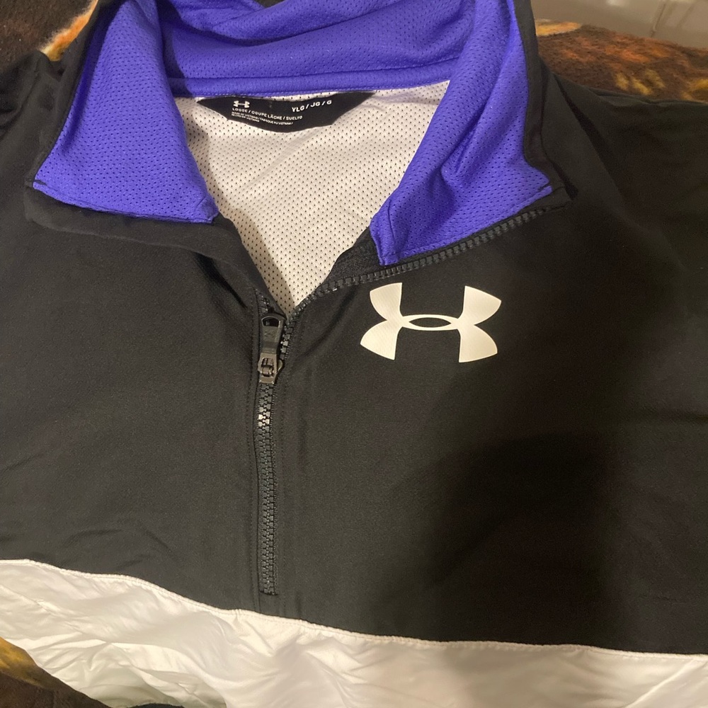 Youth Under Armor Girls' Boat House Jacket Girls' Train To Game Jacket